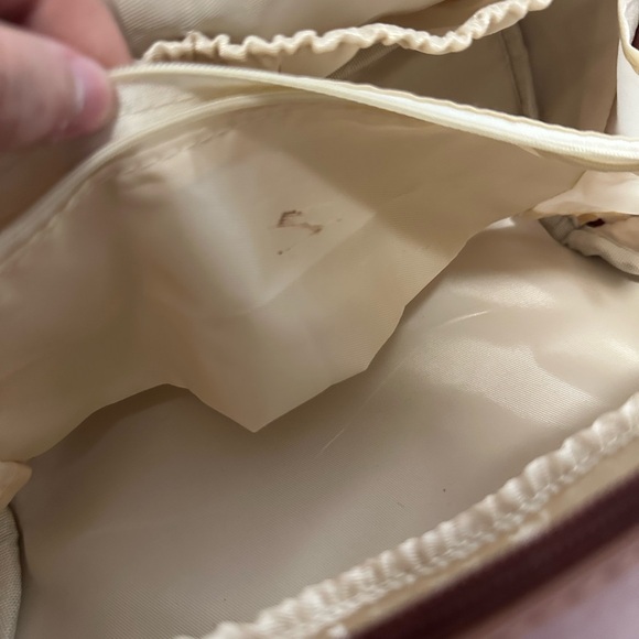 Brown Leather Toiletry Bag with Handle and Zipper - Picture 16 of 16